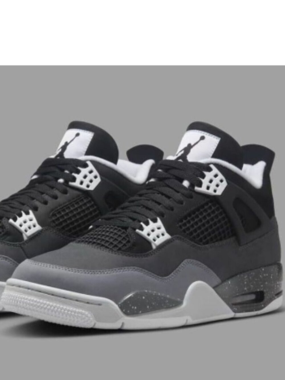 Jordan Mens Air Jordan 4 Retro Fear Shoes